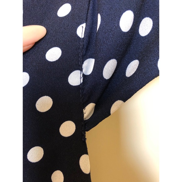 Coincidence and Chance Navy Polka Dot Dress - Picture 7 of 8